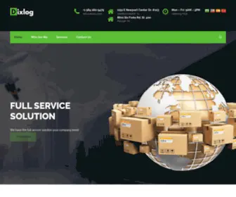 Dixlog.com(Full Commerce in the USA) Screenshot