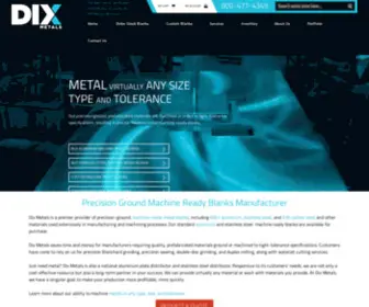 Dixmetals.com(Dix Metals) Screenshot