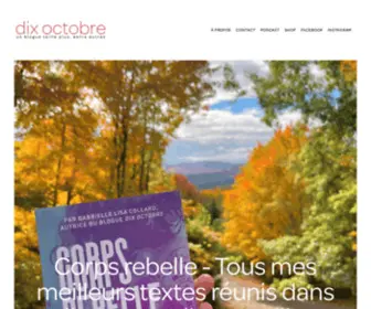 Dixoctobre.com(Dix octobre) Screenshot