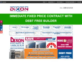 Dixonhomes.com.au(Qld builders) Screenshot