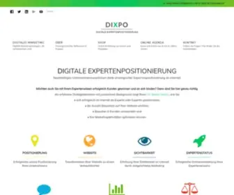 Dixpo.ch(Digitale Expertenpositionierung) Screenshot