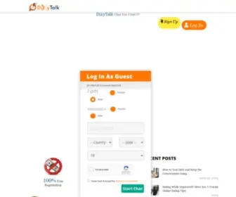 Dixytalk.com(Free Online Chat) Screenshot