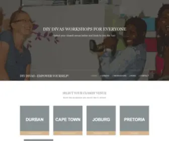 Diy-Divas.co.za(DIY Divas do) Screenshot