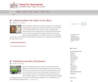 Diy-Info.de(News für Heimwerker) Screenshot