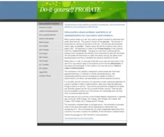 Diy-Probate.com.au(Australian probate and letters of administration) Screenshot