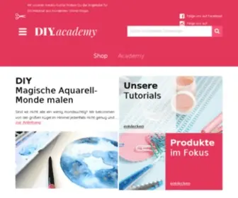 Diy.academy(Tutorials, Anleitungen und DIY-Material von tausenden Anbietern) Screenshot