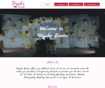 Diyaksevents.com(Diyaks) Screenshot