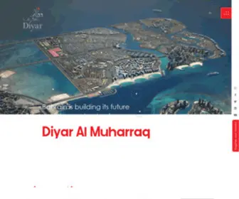 Diyar.bh(Diyar Al Muharraq I Leading Real Estate Development Bahrain) Screenshot