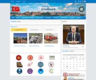 Diyarbakir.bel.tr(Diyarbakır Büyükşehir Belediyesi) Screenshot