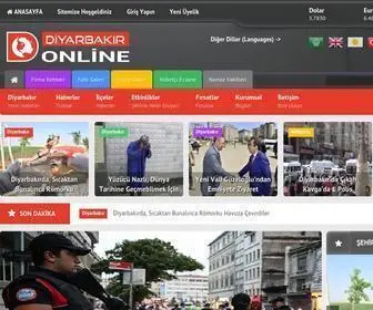 Diyarbakironline.com(Diyarbakır Online) Screenshot