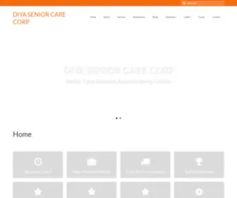 Diyaseniorcare.com(Senior Care Services Assisted living Facility) Screenshot