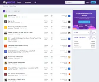 Diyaudio.com(Diyaudio) Screenshot
