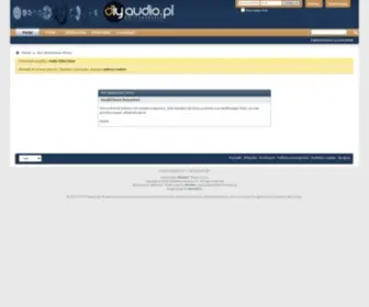 Diyaudio.pl(Portal) Screenshot