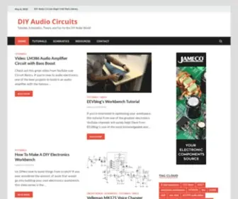 Diyaudiocircuits.com(DIY Audio Circuits) Screenshot