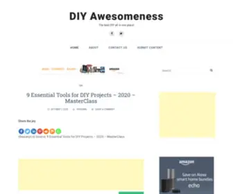 Diyawesomeness.com(Diyawesomeness) Screenshot