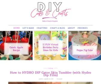 Diycakeandcrafts.com(DIY Cake and Crafts) Screenshot