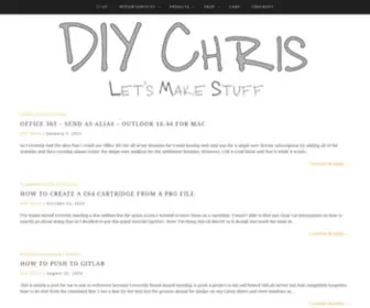 Diychris.com(DIY Chris) Screenshot