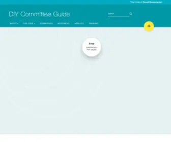 Diycommitteeguide.org(DIY Good Governance) Screenshot