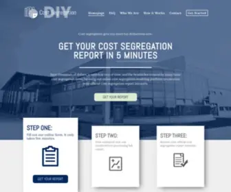 Diycostseg.com(DIY Cost Seg) Screenshot