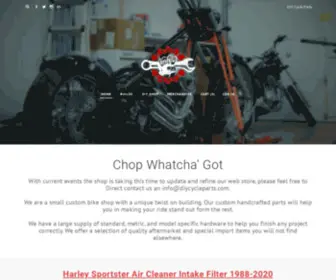 Diycycleparts.com(DIY Cycle Shop) Screenshot