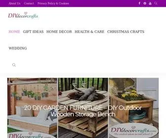 Diydecorcrafts.com(EASY DIY DEKOR AND CRAFT IDEAS) Screenshot