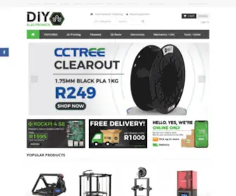 Diyelectronics.co.za(Diyelectronics) Screenshot