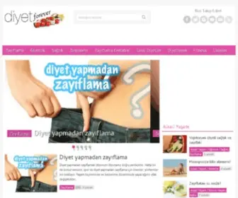 Diyetforever.com(Diyet forever) Screenshot