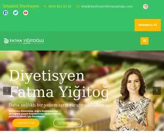 Diyetisyenfatmayigitoglu.com(Diyetisyen Fatma Yiğitoğlu) Screenshot