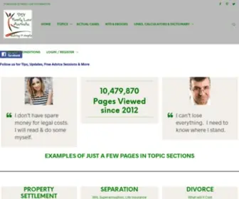 Diyfamilylawaustralia.com(ONE STOP SHOP FOR FAMILY LAW IN AUSTRALIA) Screenshot