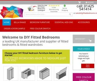 Diyfittedbedrooms.co.uk(DIY Fitted Bedrooms made to measure fitted bedroom furniture fitted wardrobes cabinets and accessories) Screenshot