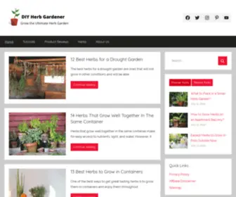 Diyherbgardener.com(DIY Herb Gardener) Screenshot