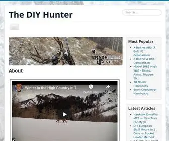 Diyhntr.com(The DIY Hunter) Screenshot