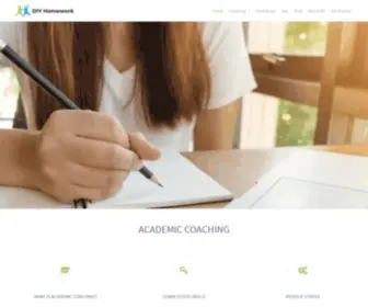 Diyhomework.com(Helping Students Achieve in School with Less Stress) Screenshot