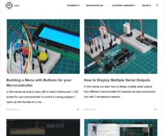 Diyi0T.com(Microcontroller Tutorials and Smart Home Projects) Screenshot