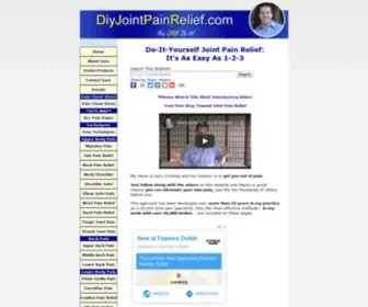 Diyjointpainrelief.com(Do-It-Yourself Joint Pain Relief, As Easy As 1) Screenshot