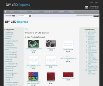 Diyledexpress.com(DIY LED Express LLC) Screenshot