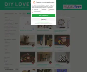 Diylove.de(DIY Love · Anleitungen zum Nähen) Screenshot