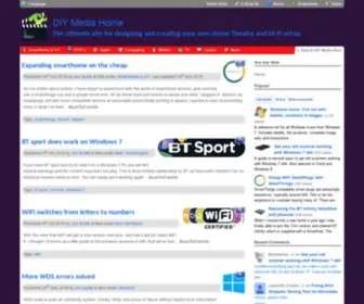 Diymediahome.org(DIY Media Home) Screenshot