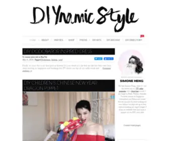 Diynamicstyle.com(DIYnamic Style by Simone Heng) Screenshot