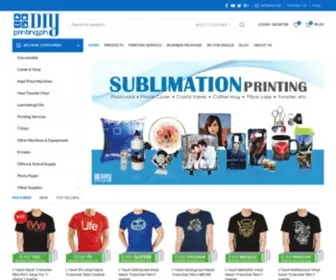 Diyprinting.com.ph(3D Sublimation Machine Supplier Philippines) Screenshot