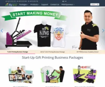 Diyprintingsupply.com(Home Based Business Ideas) Screenshot