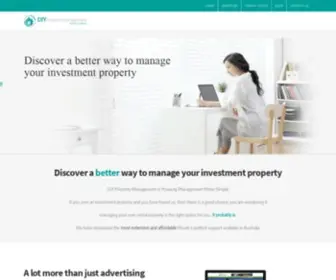 Diypropertymanagement.com.au(Property Management support for DIY Landlords) Screenshot