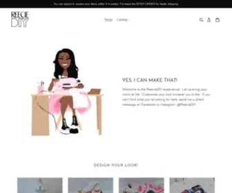 Diyreecie.com(Reecie D.I.Y) Screenshot