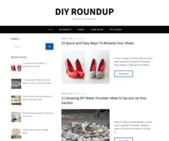 Diyroundup.com(DIY Roundup) Screenshot