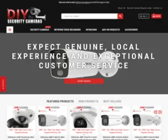 Diysecuritycameras.com.au(DIY Security Cameras) Screenshot