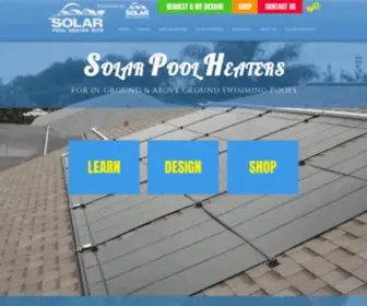 Diysolarpoolheaterkits.com(Solar Pool Heating Kits) Screenshot