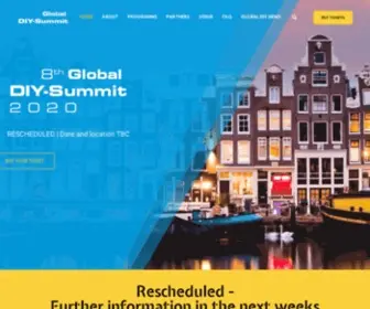 Diysummit.org(Global DIY Summit) Screenshot