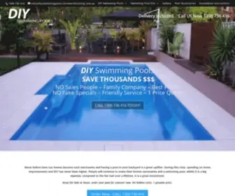 Diyswimmingpools.com.au(DIY Swimming Pools) Screenshot