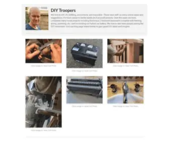 Diytroopers.com(DIY Troopers) Screenshot