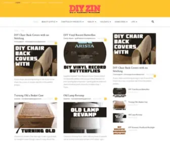 Diyzin.com(DIY Tutorials) Screenshot